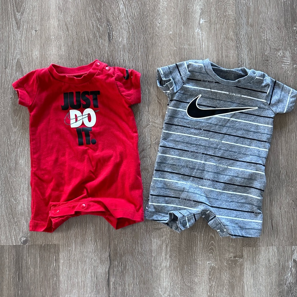 Nike Baby Boy Romper Set - Newborn
